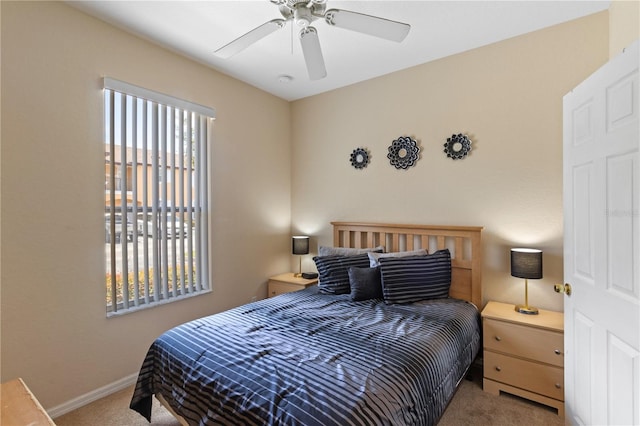 2708 Camaro Dr, Kissimmee, FL 34746 - bedroom featuring carpet and a ceiling fan