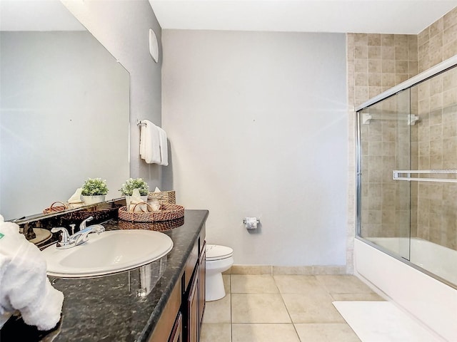 1361 Tuscan Ter Unit 7303, Davenport, FL 33896 - full bath featuring vanity, enclosed tub / shower combo, and tile patterned floors