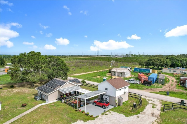 aerial view