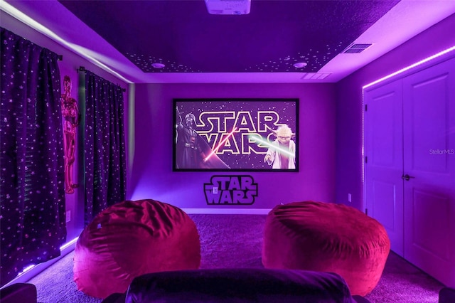 4547 Narrative Ln, Kissimmee, FL 34746 - view of carpeted home theater room
