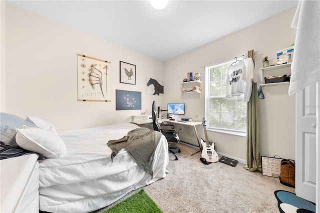 739 Jefferson, Davenport, FL 33837 - carpeted bedroom featuring an office area and baseboards
