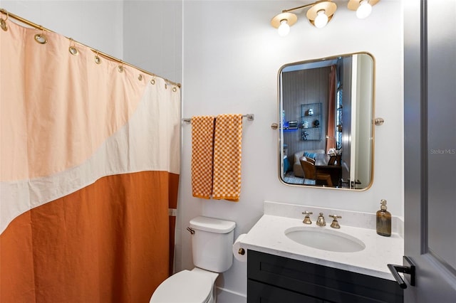 9352 Santorini Dr, Orlando, FL 32827 - bathroom with vanity and a shower with shower curtain