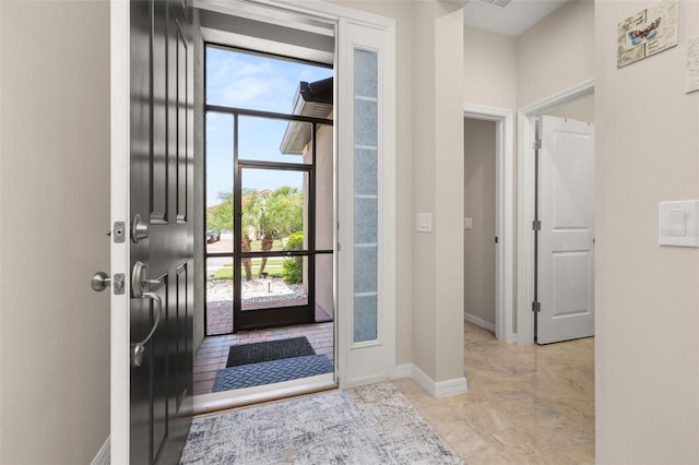 3837 Carrick Bend Dr, Kissimmee, FL 34746 - foyer entrance with baseboards