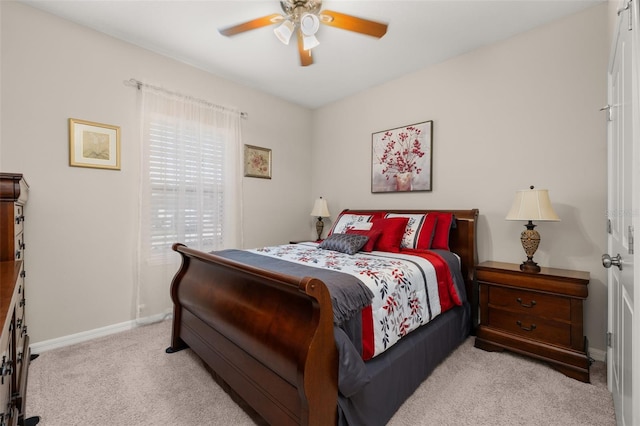 3837 Carrick Bend Dr, Kissimmee, FL 34746 - carpeted bedroom with baseboards and a ceiling fan