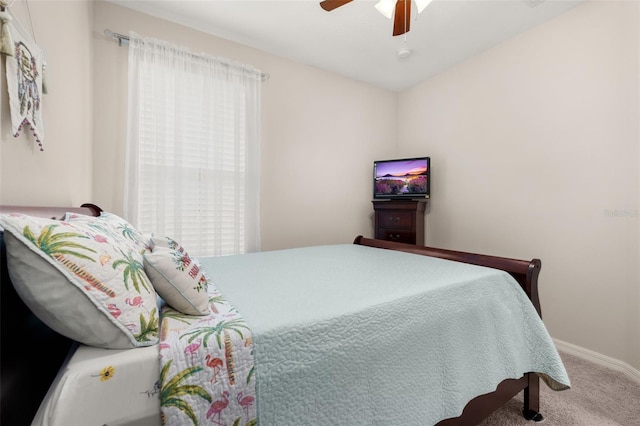 3837 Carrick Bend Dr, Kissimmee, FL 34746 - carpeted bedroom with baseboards and a ceiling fan