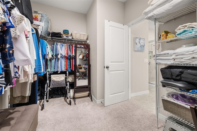 3837 Carrick Bend Dr, Kissimmee, FL 34746 - walk in closet with carpet flooring
