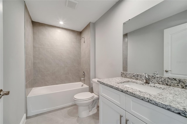 547 Viceroy Ct, Kissimmee, FL 34758 - full bathroom featuring vanity, tile patterned flooring, and tub / shower combination