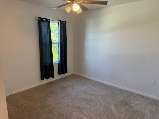 636 Autumn Stream Drive St, Auburndale, FL 33823 - carpeted spare room featuring ceiling fan and baseboards