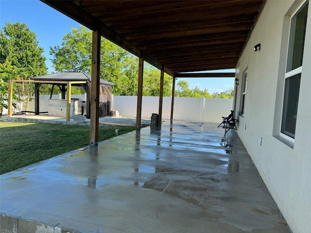 636 Autumn Stream Drive St, Auburndale, FL 33823 - view of patio featuring a gazebo