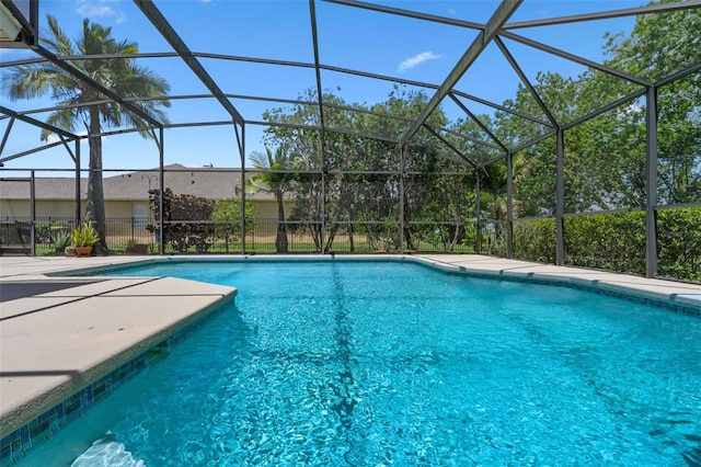 1525 Gants Cir, Kissimmee, FL 34744 - view of swimming pool with a lanai