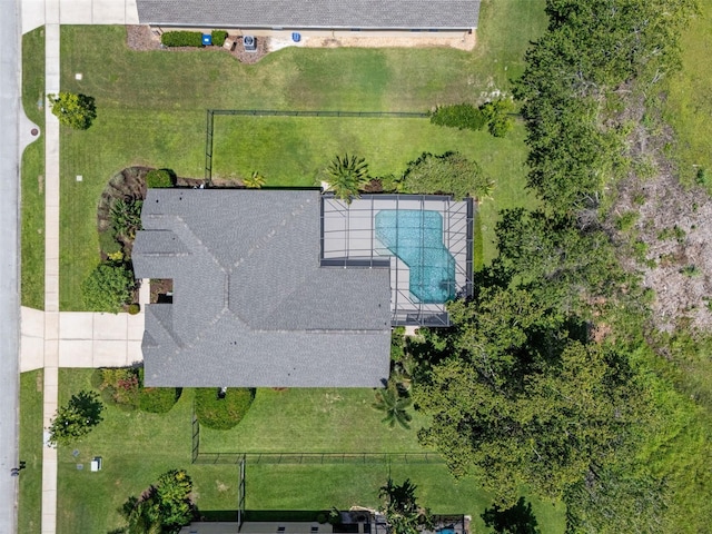 1525 Gants Cir, Kissimmee, FL 34744 - bird's eye view of a pool area