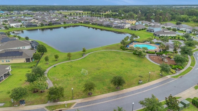 1864 Castleton Dr, Saint Cloud, FL 34771 - aerial view of property's location with nearby suburban area and a large body of water