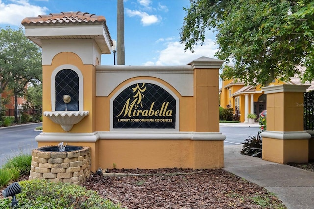 8836 Villa View Cir Unit 303, Orlando, FL 32821 - view of community / neighborhood sign