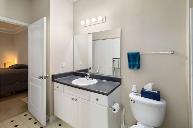8836 Villa View Cir Unit 303, Orlando, FL 32821 - ensuite bathroom with vanity and toilet
