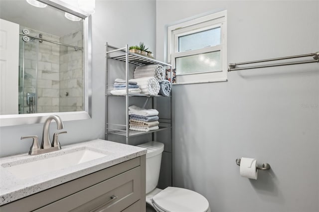 27805 Lois Dr, Tavares, FL 32778 - full bathroom with vanity and a tile shower