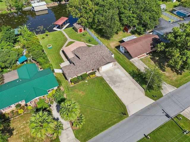 27805 Lois Dr, Tavares, FL 32778 - bird's eye view of a large body of water