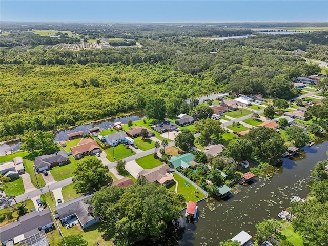 27805 Lois Dr, Tavares, FL 32778 - view of property location featuring a large body of water and nearby suburban area
