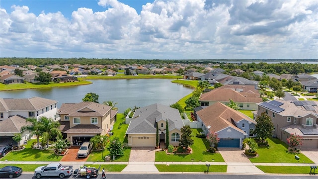 2823 Sail Breeze Way, Kissimmee, FL 34744 - aerial view of residential area featuring a large body of water