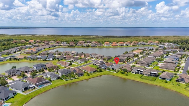 2823 Sail Breeze Way, Kissimmee, FL 34744 - aerial view of property's location featuring nearby suburban area and a large body of water