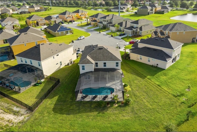 2231 Crofton Springs Ct, Davenport, FL 33837 - aerial view of residential area featuring a large body of water