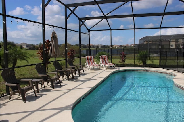 2231 Crofton Springs Ct, Davenport, FL 33837 - view of pool with a patio and a lanai