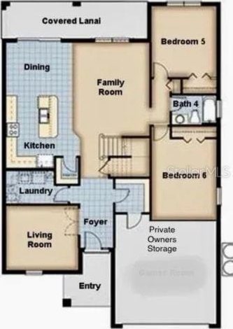 2231 Crofton Springs Ct, Davenport, FL 33837 - view of property floor plan