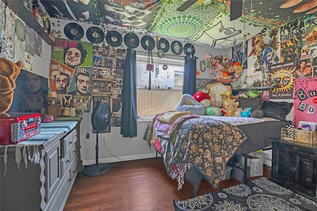 1203 Monterey Dr, Eustis, FL 32726 - bedroom with wood finished floors and baseboards