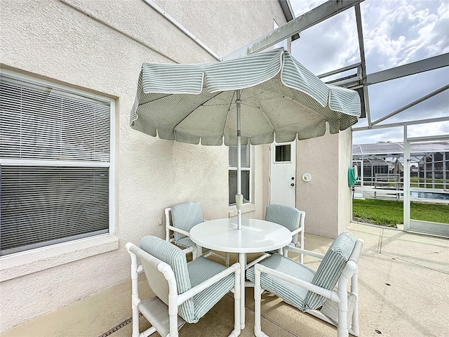 344 Bloomingdale Dr, Davenport, FL 33897 - sunroom with outdoor dining space and plenty of natural light