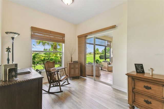 217 Sorrento Rd, Poinciana, FL 34759 - office space featuring wood finished floors and baseboards