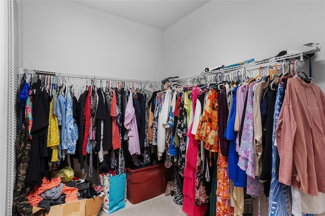 12353 Hammock Hill Dr, Clermont, FL 34711 - walk in closet featuring carpet floors