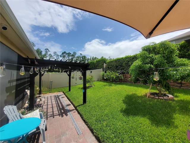 1456 Sourwood Dr, Ocoee, FL 34761 - fenced backyard featuring a patio