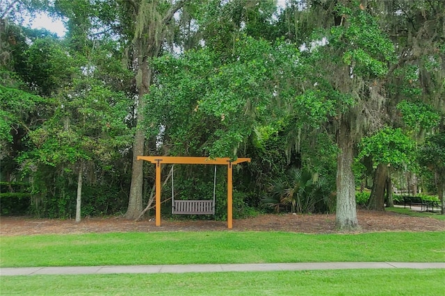 1456 Sourwood Dr, Ocoee, FL 34761 - view of community featuring a lawn