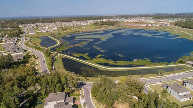 1456 Sourwood Dr, Ocoee, FL 34761 - aerial overview of property's location with a nearby body of water and nearby suburban area
