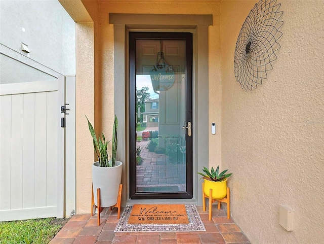 1456 Sourwood Dr, Ocoee, FL 34761 - entrance to property with stucco siding