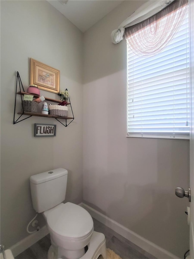 1456 Sourwood Dr, Ocoee, FL 34761 - half bathroom with toilet and baseboards