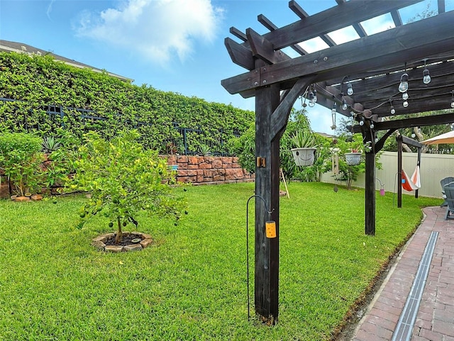 1456 Sourwood Dr, Ocoee, FL 34761 - view of yard featuring a pergola