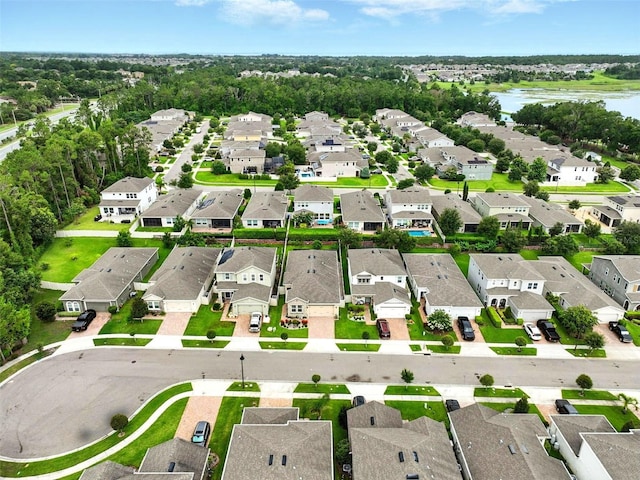 1456 Sourwood Dr, Ocoee, FL 34761 - aerial view of residential area featuring a nearby body of water