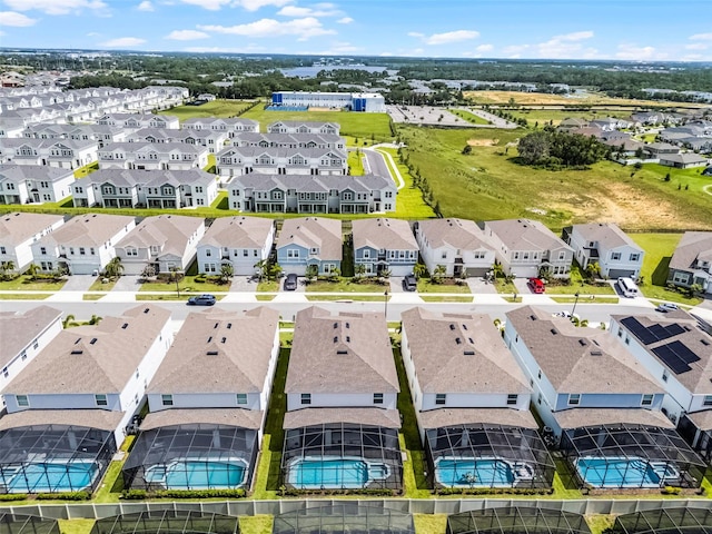 2131 Lelani Cir, Davenport, FL 33897 - aerial perspective of suburban area with a pool