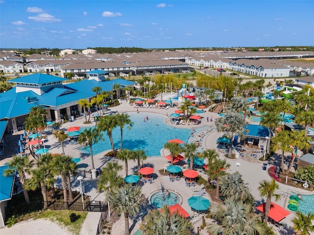2131 Lelani Cir, Davenport, FL 33897 - bird's eye view of a pool