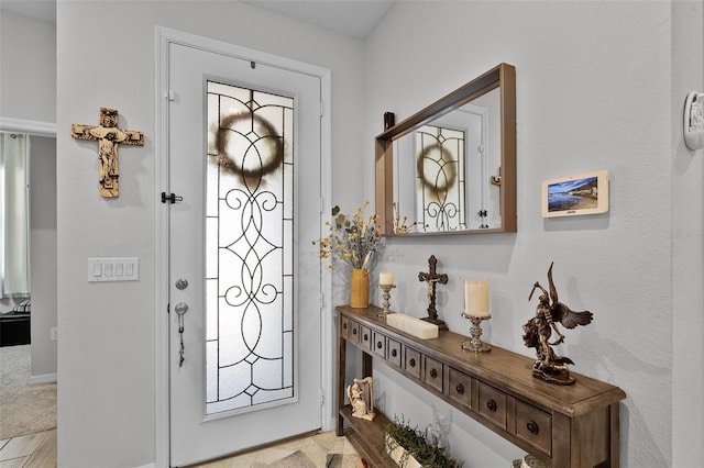 2436 Bulrush Dr, Saint Cloud, FL 34769 - foyer entrance with plenty of natural light