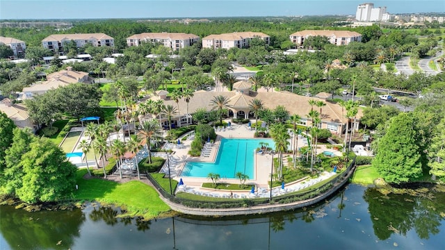 8309 Bella Vida Cir Unit 8309, Davenport, FL 33896 - view of property location featuring a pool and a nearby body of water
