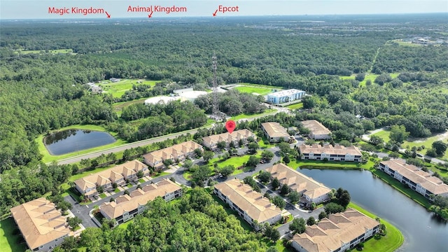 8309 Bella Vida Cir Unit 8309, Davenport, FL 33896 - aerial view of property and surrounding area with nearby suburban area