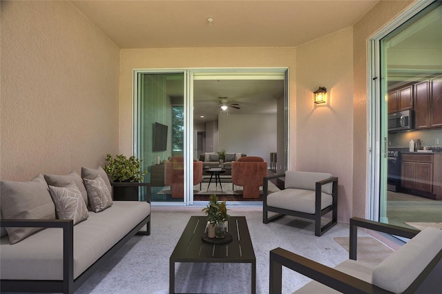8309 Bella Vida Cir Unit 8309, Davenport, FL 33896 - view of patio / terrace featuring an outdoor living space
