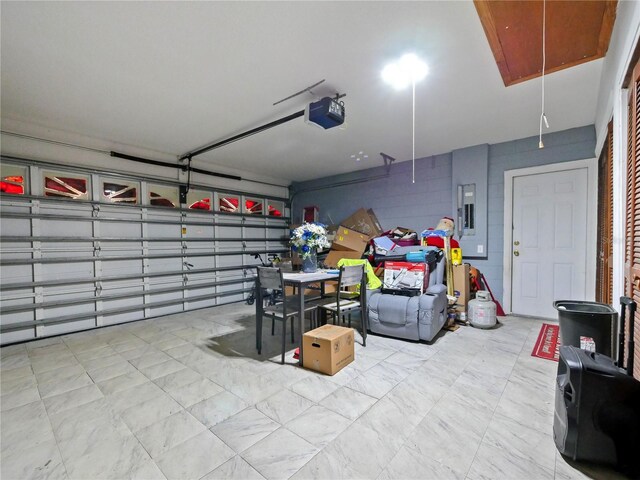 314 Clermont Dr, Kissimmee, FL 34759 - garage with a garage door opener and electric panel