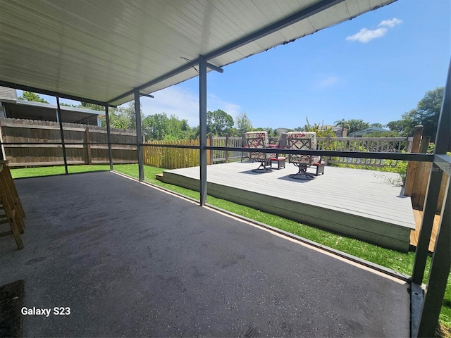 407 Darlington Loop, Davenport, FL 33896 - fenced backyard featuring a deck