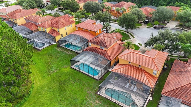 163 Tigerlily Ct, Davenport, FL 33837 - aerial perspective of suburban area
