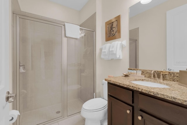7403 Marker Ave, Kissimmee, FL 34747 - bathroom with vanity and a shower stall