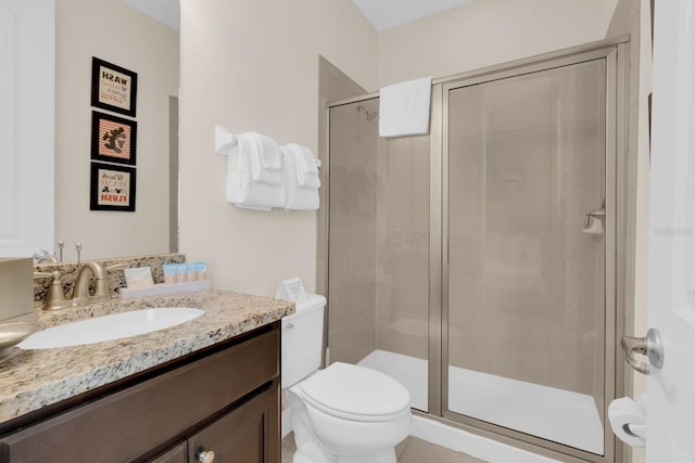 7403 Marker Ave, Kissimmee, FL 34747 - full bathroom with vanity and a stall shower