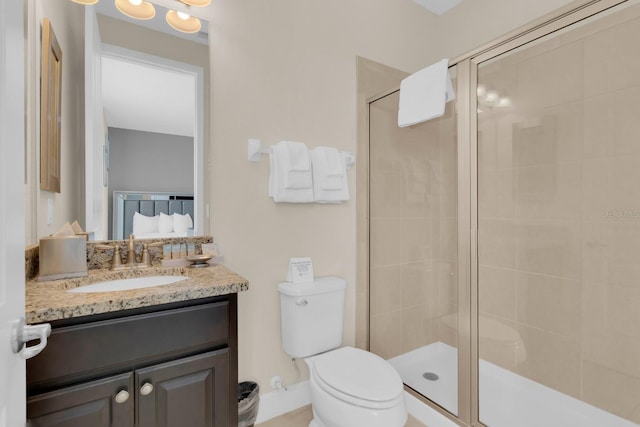 7403 Marker Ave, Kissimmee, FL 34747 - bathroom with vanity and a shower stall