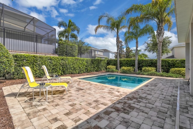 7403 Marker Ave, Kissimmee, FL 34747 - view of pool with a fenced backyard and a patio
